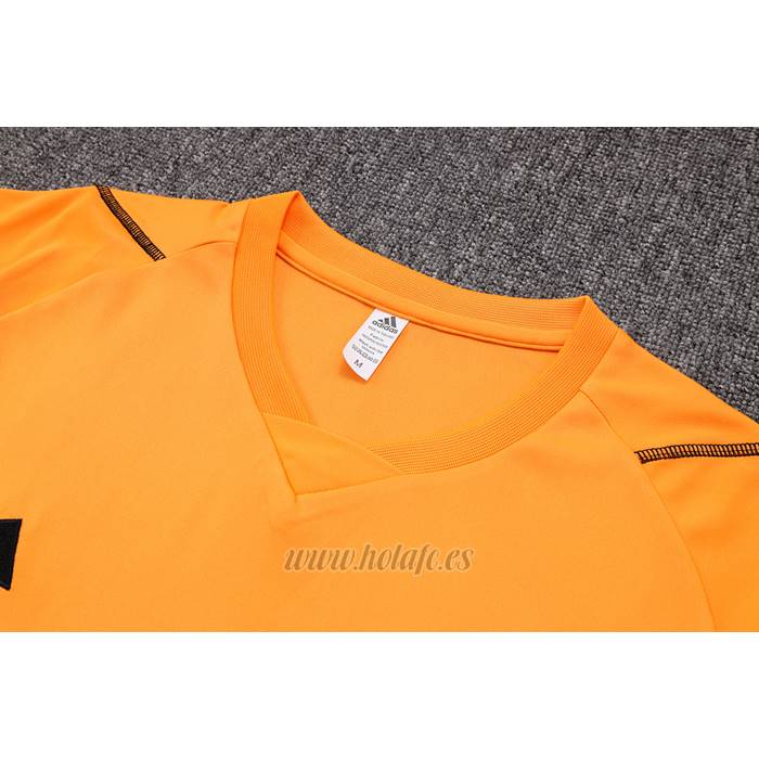 Chandal del SC Internacional Manga Corta 2023-2024 Naranja